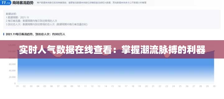 实时人气数据在线查看：掌握潮流脉搏的利器