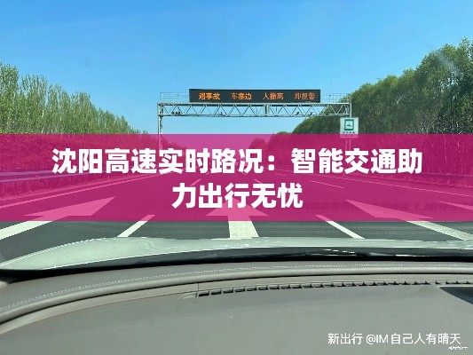 沈阳高速实时路况：智能交通助力出行无忧