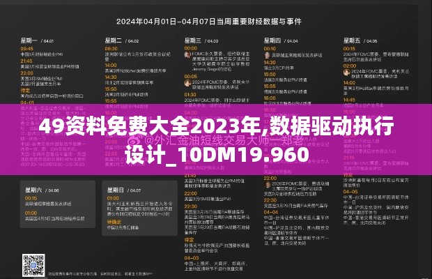 49资料免费大全2023年,数据驱动执行设计_10DM19.960