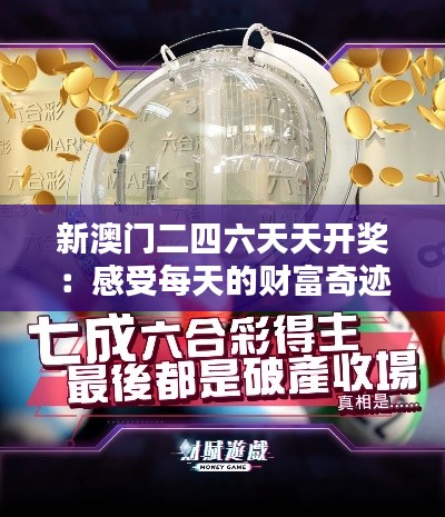 新澳门二四六天天开奖：感受每天的财富奇迹