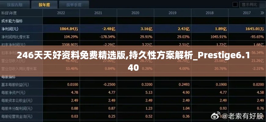 246天天好资料免费精选版,持久性方案解析_Prestige6.140