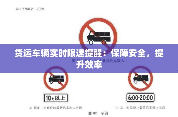 货运车辆实时限速提醒：保障安全，提升效率