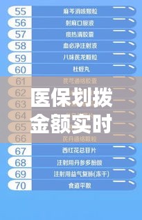医保划拨金额实时到账：革新医疗服务体验的里程碑