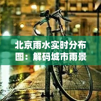 北京雨水实时分布图：解码城市雨景的科技魅力