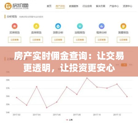房产实时佣金查询：让交易更透明，让投资更安心