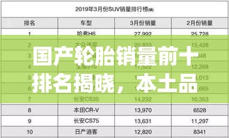 国产轮胎销量前十排名揭晓，本土品牌崭露头角，引领市场趋势！