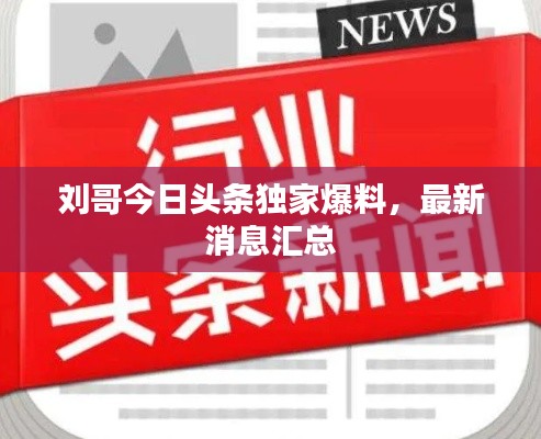 刘哥今日头条独家爆料，最新消息汇总
