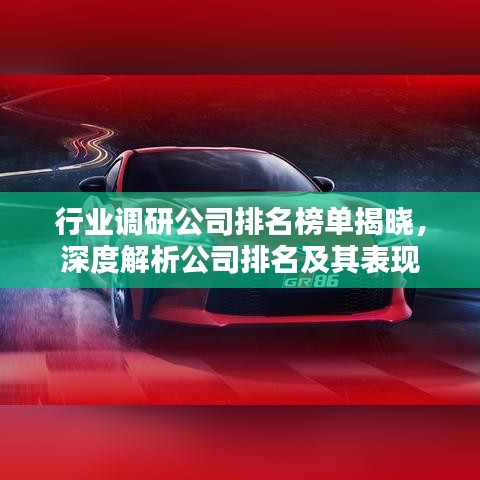 行业调研公司排名榜单揭晓，深度解析公司排名及其表现
