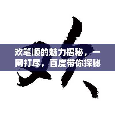 欢笔顺的魅力揭秘，一网打尽，百度带你探秘！