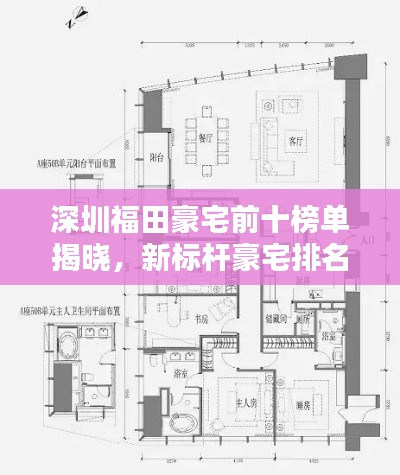 深圳福田豪宅前十榜单揭晓，新标杆豪宅排名大解密！