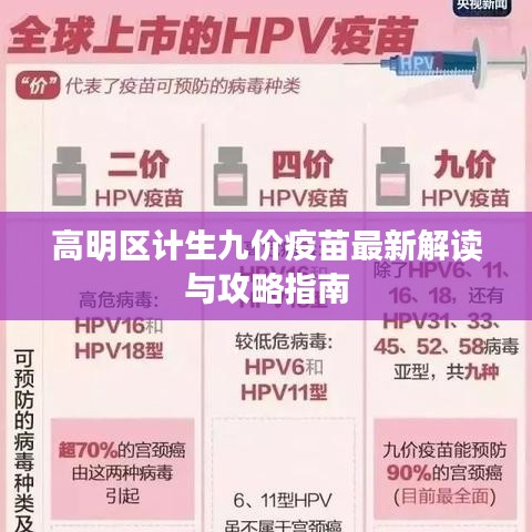 高明区计生九价疫苗最新解读与攻略指南