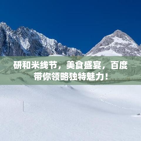 研和米线节，美食盛宴，百度带你领略独特魅力！